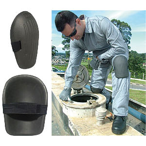 JOELHEIRA ERGONOMICA EM PVC COM VELCRO MAZOTA 343200